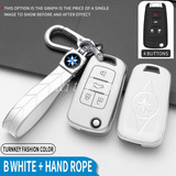 Capa Para Llave De Tpu Suave 2022 F 4 Btn White Key B