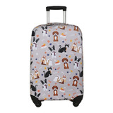 Capa Para Mala Luggio Premium Estampa Pets
