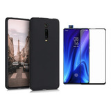 Capa Para Mi 9t K20/ K20 Pro Fina Matte +1 Pelicula Vidro