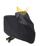 Capa Para Moto Forrada Impermeável Térmica Sol Chuva Lom