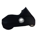 Capa Para Moto Harley Davidson Skull Sportster Iron 883/1200