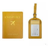 Capa Para Passaporte Com Tag Para