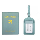 Capa Para Passaporte + Tag Para