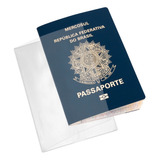 Capa Para Passaporte Transparente 4 Unidades