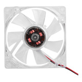 Capa Para Pc Luz Led 80mm 12v 4 Pinos Prata Pc Fentilador Co
