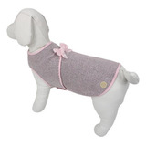 Capa Para Pet Tweed Rosa - Tam Pp