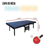 Capa Para Ping Pong Tênis Mesa Premium