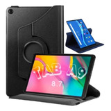 Capa Para Tablet Galaxy Tab A9 X110 X115 8.7 Giratoria + Nf