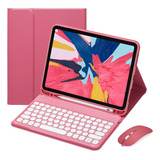 Capa Para Tablet S7 Fe (12,4 Universal) Com Teclado E Mouse