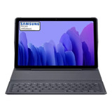 Capa Para Tablet Tab A7 Samsung Abnt2 Bluetooth Com Teclado Book Cover Galaxy Tab A7 Ef-dt500bjpgbr