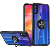 Capa Para Xiaomi Redmi Note 7 E Note 7 Pro Carbon Clear Anel