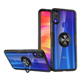 Capa Para Xiaomi Redmi Note 7 E Note 7 Pro Carbon Clear Anel