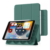 Capa Para iPad 10a Geração 10.9 Wb Magnética Cor Verde-musgo