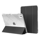 Capa Para iPad 10a Geração 10.9 Wb Translucida Flexível Cor Preto