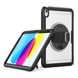 Capa Para iPad 10ª Geração Com Suporte Para A Mão E Bracket
