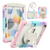 Capa Para iPad 9 8 7 Geração 10.2 Anti Impacto Alça Seymac 7