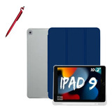 Capa Para iPad 9 ª 10,2 A2602 Com Suporte + Pelicula +caneta