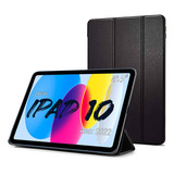 Capa Para iPad Apple 10th Generation 2022 A2696 10.9 Cor Preto