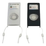 Capa Para iPod Nano 2° Geração 2 Capas Silicone Branca Preta