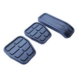 Capa Pedal Gol Gti Gts Voyage Parati Quadrado Passat Saveiro Jogo 3 Peças Original Vw