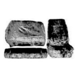 Capa Pelucia Chinil Banco S/logo Ford Cargo 2002/2008 Motori