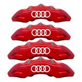 Capa Pinça De Freio Audi A1 A3 A4 A5 Tt Q3 - 4 Pçs + Cola 3p