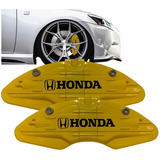 Capa Pinça De Freio Honda Esportiva Par Amarela Civic Fit