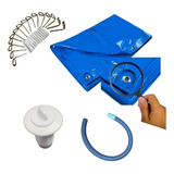 Capa Piscina 15 Em 1 Pvc 500 Micras 6x3 Proteção+térmica