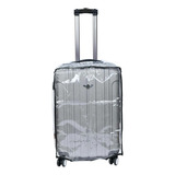 Capa Plástica Transparente P/ Mala De Viagem Grande Santino