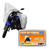 Capa Pra Moto Marca Hws Impermeável Proteção Uv Silver