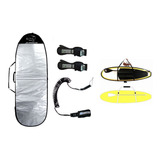 Capa Prancha Stand Up Leash Espiral Fita Rack Alça Sup