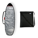 Capa Prancha Surf Fish 6'4 A 6'7 + Saco Roupa Molhada