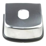 Capa Proteção 7,5cm Para Engate Reboque - Acabamento Inox
