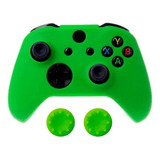 Capa Proteção De Silicone P\controle Xbox 360 Verde 