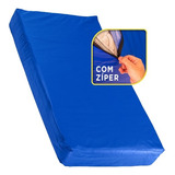 Capa Protetora Colchão Impermeável Berço Azul Top Colchão 