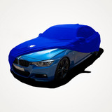Capa Protetora P/cobrir Carro Bmw 320 328 330 M3 Tecido Azul