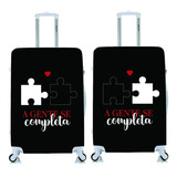 Capa Protetora Para Mala Viagem Media A Gente Se Completa 3