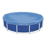 Capa Protetora Para Piscina Mor 1407 Circular 5500 L Azul