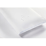 Capa Protetora Para Travesseiros King 50cmx90cm 180 Fios Imp Cor Branco Liso