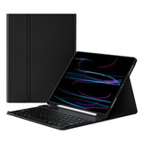 Capa Protetora + Teclado Bluetooth Para Samsung Tab A7 10.4
