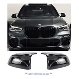 Capa Retrovisor Bmw X3 X4 X5 X6, Estilo M2, M3, M4 Preto Met