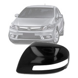 Capa Retrovisor Civic 2012 2013 2014 2015 2016 Nova Esquerdo