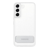 Capa Samsung Galaxy S22 Silicone Clear Standing Transparente