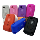 Capa Silicone Chave Canivete Citroen C3