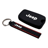  Capa Silicone Chave Canivete Jeep Renegade+ Chaveiro