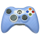 Capa Silicone Controle Xbox 360 Azul