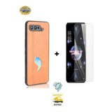 Capa Slim Para Rog Phone 5 Mod Courino+pel Clear P Jogos