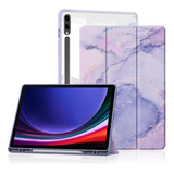 Capa Smart Book Para Samsung Galaxy Tab S9+/ S9 Fe+ 12,4 Y