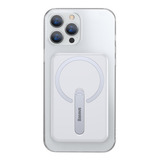Capa Suporte Magnético Magsafe Baseus iPhone 13 Pro Max 6.7 Cor Transparente Liso