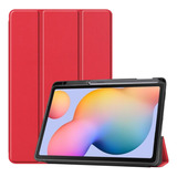 Capa Tablet Para Galaxy Tab S6 Lite 10.4 C Suporte P/ Caneta